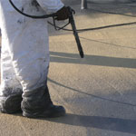 Denver protective roof coatings over foam